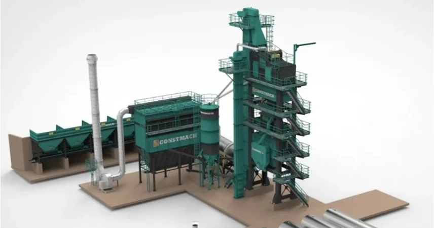 What Are the Components of an Asphalt Plant? What Do They Do?